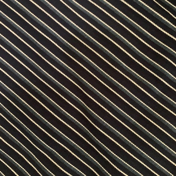 NWT PAIGE CHARISMA NAVY STRIPE WIDE LEG PANTS 10 - Picture 13 of 14